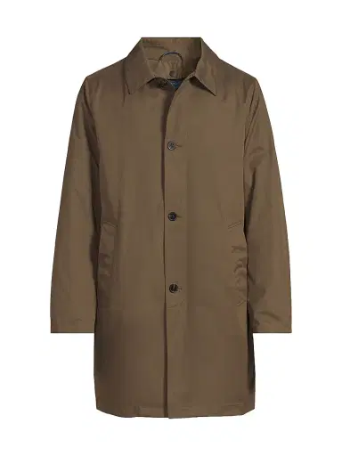 Paltò Men's Cantuccio Cotton Canvas Trench Coat | Thumbnail 1 Paltò Men's Cantuccio Cotton Canvas Trench Coat | Thumbnail 1
