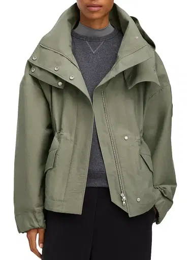 Canada Goose Women's Olivine Hooded High-Low Oversized Jacket | Thumbnail 3 Canada Goose Women's Olivine Hooded High-Low Oversized Jacket | Thumbnail 3