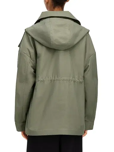 Canada Goose Women's Olivine Hooded High-Low Oversized Jacket | Thumbnail 6 Canada Goose Women's Olivine Hooded High-Low Oversized Jacket | Thumbnail 6