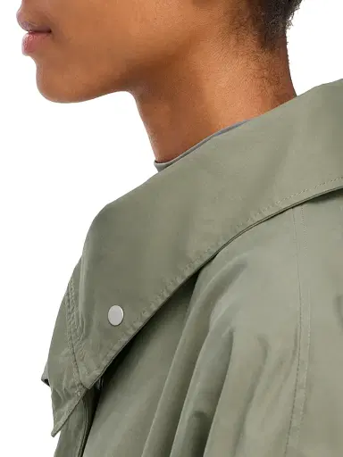 Canada Goose Women's Olivine Hooded High-Low Oversized Jacket | Thumbnail 8 Canada Goose Women's Olivine Hooded High-Low Oversized Jacket | Thumbnail 8