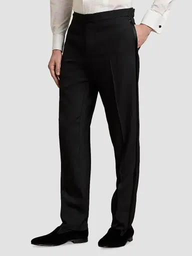 Ralph Lauren Purple Label Men's Slim-Fit Gregory Barathea Wool Tuxedo | Thumbnail 5 Ralph Lauren Purple Label Men's Slim-Fit Gregory Barathea Wool Tuxedo | Thumbnail 5