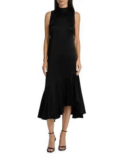 Kobi Halperin Women's Jenkins Asymmetric Cocktail Dress - Black | Thumbnail 3 Kobi Halperin Women's Jenkins Asymmetric Cocktail Dress - Black | Thumbnail 3