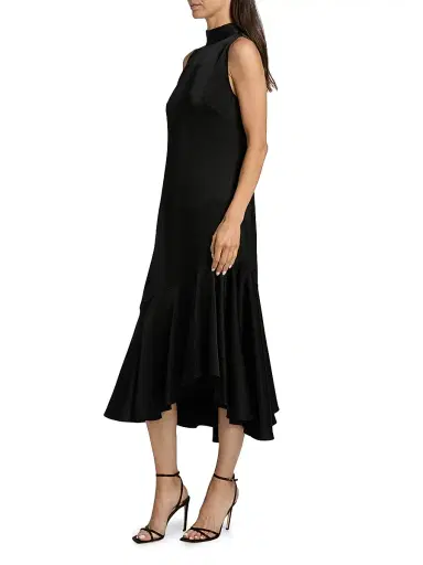 Kobi Halperin Women's Jenkins Asymmetric Cocktail Dress - Black | Thumbnail 4 Kobi Halperin Women's Jenkins Asymmetric Cocktail Dress - Black | Thumbnail 4