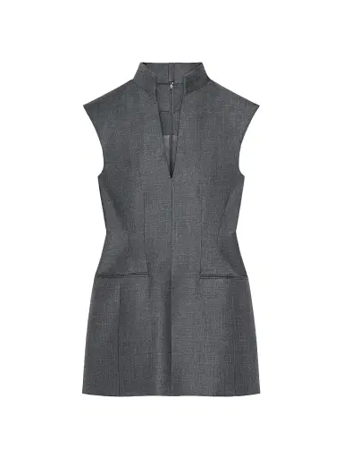 Givenchy Women's Tailored Dress in Wool - Grey Mix | Thumbnail 1 Givenchy Women's Tailored Dress in Wool - Grey Mix | Thumbnail 1