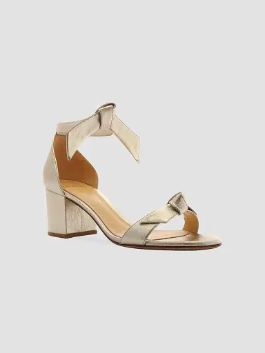 Alexandre Birman Women's Clarita 60MM Metallic Leather Sandals - Golden - Size 12 | Thumbnail 2 Alexandre Birman Women's Clarita 60MM Metallic Leather Sandals - Golden - Size 12 | Thumbnail 2