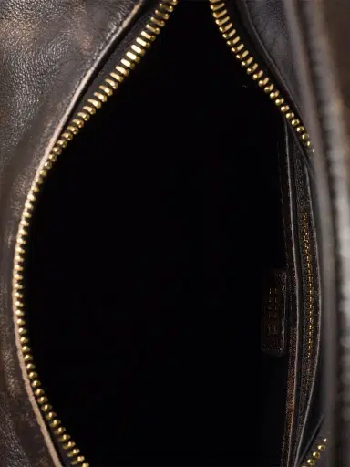 Miu Miu Women's Pocket Nappa Leather Shoulder Handle Bag - Brown | Thumbnail 5 Miu Miu Women's Pocket Nappa Leather Shoulder Handle Bag - Brown | Thumbnail 5