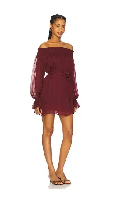 Hemant & Nandita Smocked Mini Dress | Thumbnail 2 Hemant & Nandita Smocked Mini Dress | Thumbnail 2