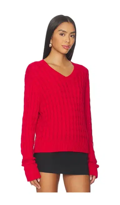 Frankies Bikinis Prince Cable Knit Sweater | Thumbnail 2 Frankies Bikinis Prince Cable Knit Sweater | Thumbnail 2