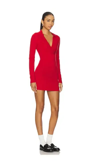 Frankies Bikinis Jade Cloud Knit Mini Dress | Thumbnail 2 Frankies Bikinis Jade Cloud Knit Mini Dress | Thumbnail 2