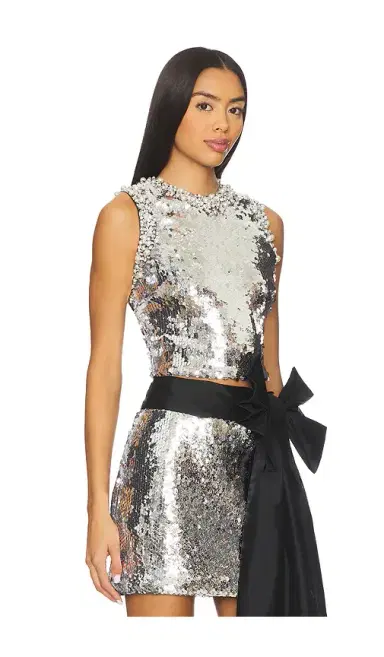 PatBO Moonlight Sequin Top | Thumbnail 2 PatBO Moonlight Sequin Top | Thumbnail 2