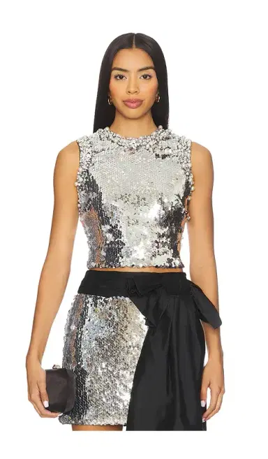 PatBO Moonlight Sequin Top | Thumbnail 1 PatBO Moonlight Sequin Top | Thumbnail 1