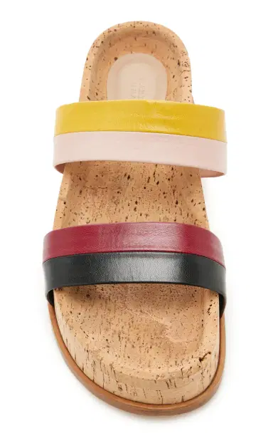 Gabriela Hearst Striker Leather-Trimmed Flatform Sandal | Thumbnail 3 Gabriela Hearst Striker Leather-Trimmed Flatform Sandal | Thumbnail 3