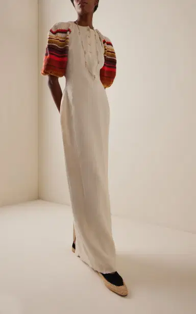 Gabriela Hearst Strength Panelled Ballet Flats | Thumbnail 2 Gabriela Hearst Strength Panelled Ballet Flats | Thumbnail 2