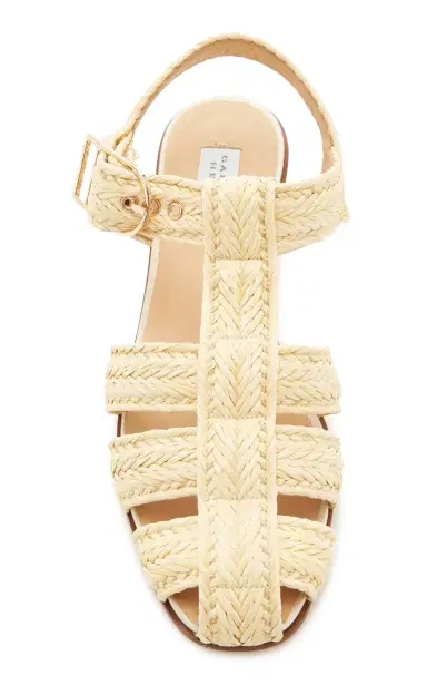 Gabriela Hearst Lynn Raffia Fisherman Sandals | Thumbnail 3 Gabriela Hearst Lynn Raffia Fisherman Sandals | Thumbnail 3