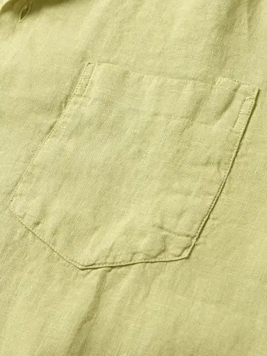 Frescobol Carioca Angelo Camp-Collar Linen Shirt - Men | Thumbnail 5 Frescobol Carioca Angelo Camp-Collar Linen Shirt - Men | Thumbnail 5
