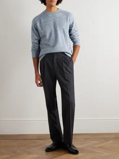 Zegna Cashmere-Blend Sweater - Men | Thumbnail 2 Zegna Cashmere-Blend Sweater - Men | Thumbnail 2