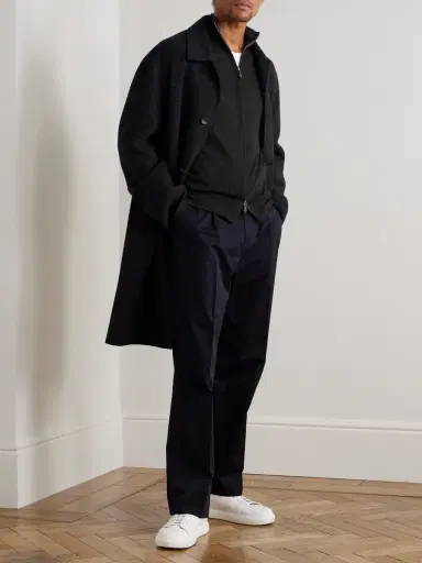 N.Peal Stanley Tucci Cashmere and Silk-Blend Zip-Up Cardigan - Men | Thumbnail 2 N.Peal Stanley Tucci Cashmere and Silk-Blend Zip-Up Cardigan - Men | Thumbnail 2