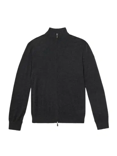N.Peal Stanley Tucci Cashmere and Silk-Blend Zip-Up Cardigan - Men | Thumbnail 1 N.Peal Stanley Tucci Cashmere and Silk-Blend Zip-Up Cardigan - Men | Thumbnail 1