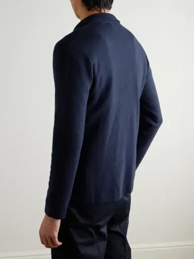 N.Peal Stanley Tucci Cashmere Cotton, Silk and Cashmere-Blend Blazer - Men | Thumbnail 4 N.Peal Stanley Tucci Cashmere Cotton, Silk and Cashmere-Blend Blazer - Men | Thumbnail 4