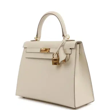 HERMÈS Hermes Kelly Sellier 25 Craie Epsom Gold Hardware | Thumbnail 3 HERMÈS Hermes Kelly Sellier 25 Craie Epsom Gold Hardware | Thumbnail 3