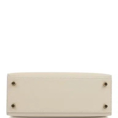 HERMÈS Hermes Kelly Sellier 25 Craie Epsom Gold Hardware | Thumbnail 6 HERMÈS Hermes Kelly Sellier 25 Craie Epsom Gold Hardware | Thumbnail 6