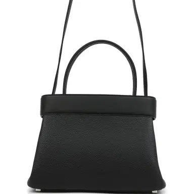 HERMÈS Hermes Medor Bag Black Togo and Swift Palladium Hardware | Thumbnail 4 HERMÈS Hermes Medor Bag Black Togo and Swift Palladium Hardware | Thumbnail 4