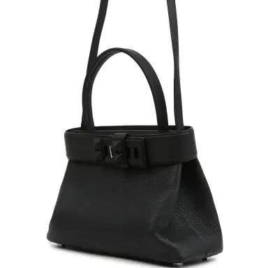 HERMÈS Hermes Medor Bag Black Togo and Swift Palladium Hardware | Thumbnail 5 HERMÈS Hermes Medor Bag Black Togo and Swift Palladium Hardware | Thumbnail 5