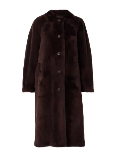 Yves Salomon Shearling Coat | Thumbnail 1 Yves Salomon Shearling Coat | Thumbnail 1