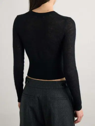 Alaïa Mohair-blend Cardigan | Thumbnail 3 Alaïa Mohair-blend Cardigan | Thumbnail 3