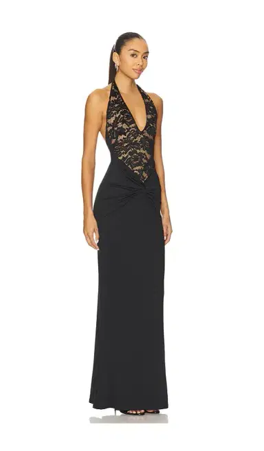 Nookie Lennox Halter Gown | Thumbnail 2 Nookie Lennox Halter Gown | Thumbnail 2