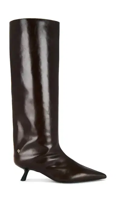 ANINE BING Tall Hilda Wide Shaft Boot | Thumbnail 1 ANINE BING Tall Hilda Wide Shaft Boot | Thumbnail 1