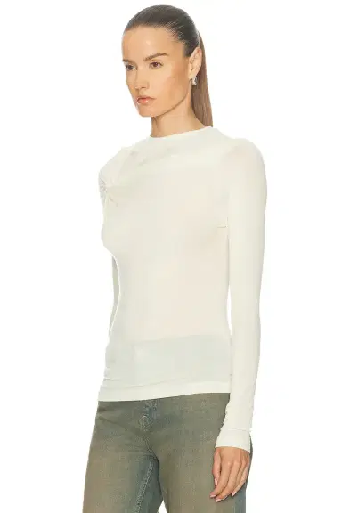 AGOLDE Lissa Log Sleeve Tee | Thumbnail 5 AGOLDE Lissa Log Sleeve Tee | Thumbnail 5