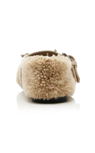 Miu Miu Shearling Ballet Flats | Thumbnail 4 Miu Miu Shearling Ballet Flats | Thumbnail 4