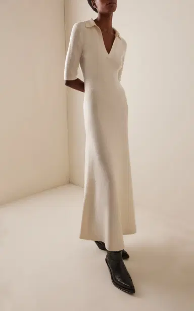 Gabriela Hearst Bradley Cashmere-Silk Maxi Dress | Thumbnail 2 Gabriela Hearst Bradley Cashmere-Silk Maxi Dress | Thumbnail 2