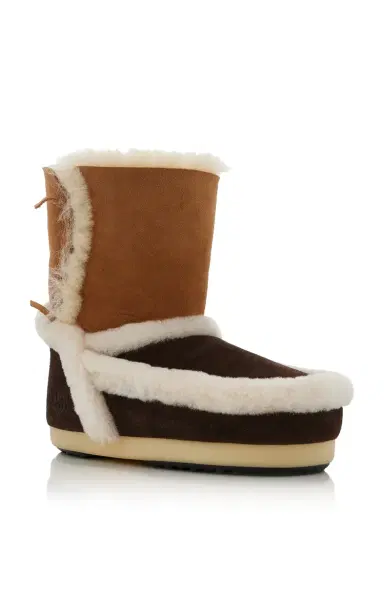 Moon Boot EVX Patchwork Sheepskin Boots | Thumbnail 4 Moon Boot EVX Patchwork Sheepskin Boots | Thumbnail 4