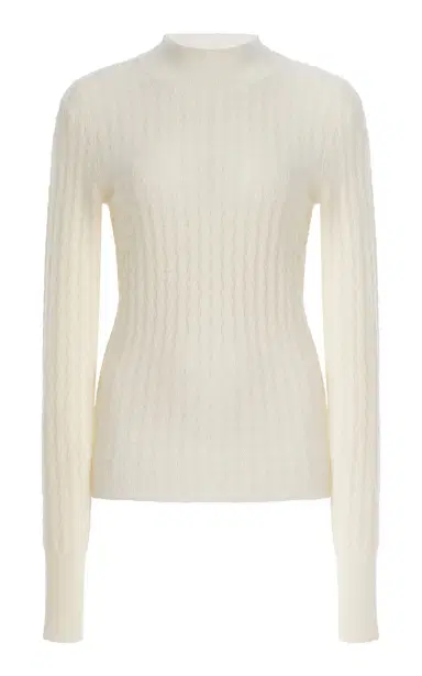 Cordova Soleil Cable-Knit Merino Wool Top | Thumbnail 1 Cordova Soleil Cable-Knit Merino Wool Top | Thumbnail 1