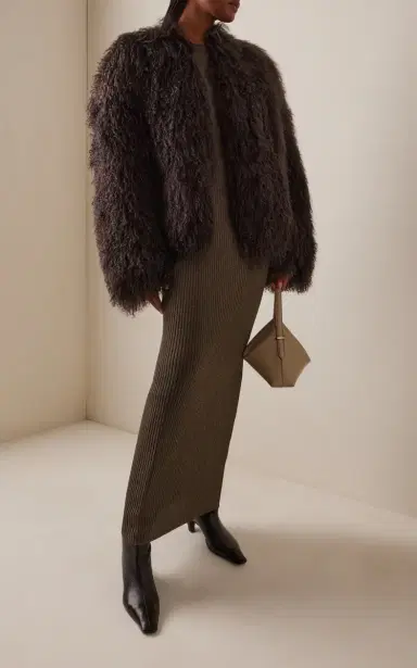 Stand Studio Charlotte Shearling Jacket | Thumbnail 3 Stand Studio Charlotte Shearling Jacket | Thumbnail 3