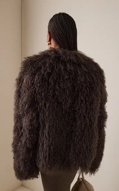 Stand Studio Charlotte Shearling Jacket | Thumbnail 4 Stand Studio Charlotte Shearling Jacket | Thumbnail 4