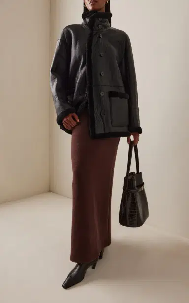 Stand Studio Heather Reversible Shearling Jacket | Thumbnail 3 Stand Studio Heather Reversible Shearling Jacket | Thumbnail 3