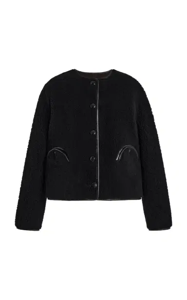 Blazé Milano Gliss Reversible Shearling Bolero | Thumbnail 5 Blazé Milano Gliss Reversible Shearling Bolero | Thumbnail 5