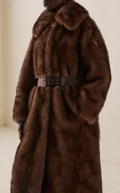 Moncler Grenoble Arly Long Faux Fur Coat | Thumbnail 3 Moncler Grenoble Arly Long Faux Fur Coat | Thumbnail 3