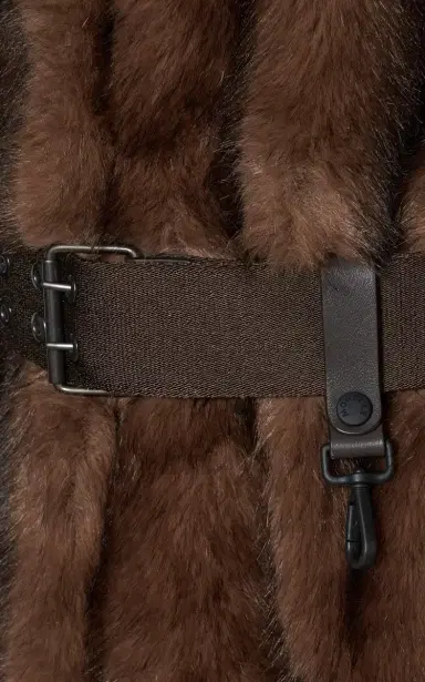 Moncler Grenoble Arly Long Faux Fur Coat | Thumbnail 5 Moncler Grenoble Arly Long Faux Fur Coat | Thumbnail 5