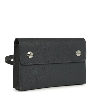 HERMÈS Hermes Hermesnap Wallet Ardoise Epsom Palladium Hardware | Thumbnail 2 HERMÈS Hermes Hermesnap Wallet Ardoise Epsom Palladium Hardware | Thumbnail 2