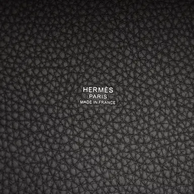 HERMÈS Hermes Picotin Lock 18 Caban Clemence Palladium Hardware | Thumbnail 8 HERMÈS Hermes Picotin Lock 18 Caban Clemence Palladium Hardware | Thumbnail 8