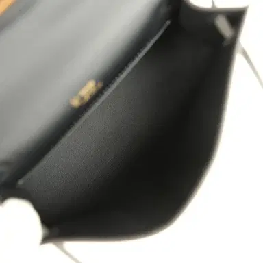 HERMÈS Hermes Special Order (HSS) Kelly Pochette Gris Meyer Verso Swift Gold Hardware | Thumbnail 7 HERMÈS Hermes Special Order (HSS) Kelly Pochette Gris Meyer Verso Swift Gold Hardware | Thumbnail 7