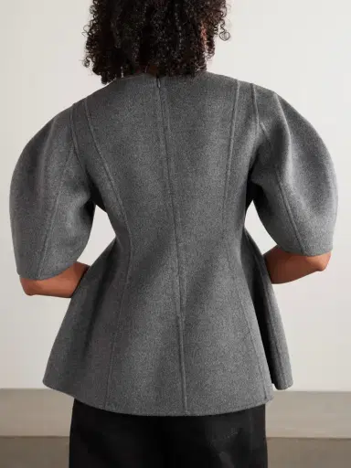 RÓHE Brushed Wool And Cashmere-blend Felt Top | Thumbnail 3 RÓHE Brushed Wool And Cashmere-blend Felt Top | Thumbnail 3