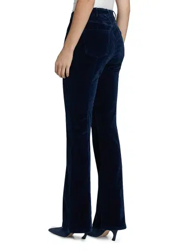 Cinq à Sept Women's Shailene Velvet Straight Pants - Annecy | Thumbnail 5 Cinq à Sept Women's Shailene Velvet Straight Pants - Annecy | Thumbnail 5