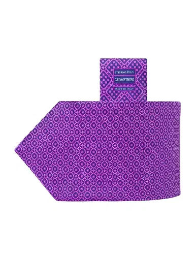 Stefano Ricci Men's Micro-Square Silk Tie | Thumbnail 1 Stefano Ricci Men's Micro-Square Silk Tie | Thumbnail 1
