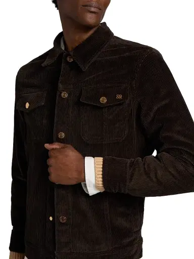 Stefano Ricci Men's Stretch-Cotton Corduroy Jacket | Thumbnail 6 Stefano Ricci Men's Stretch-Cotton Corduroy Jacket | Thumbnail 6