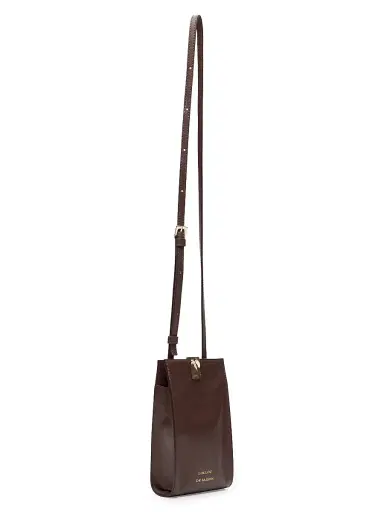 Loulou de Saison Women's Hermin Mini Leather Crossbody Bag - Brown | Thumbnail 2 Loulou de Saison Women's Hermin Mini Leather Crossbody Bag - Brown | Thumbnail 2